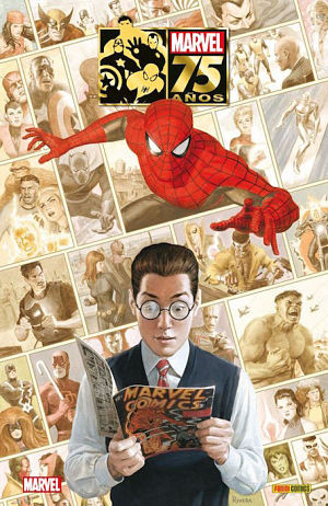 Portada Omnigold Marvel 75 Años La Era Clásica. Clásicos Marvel de Panini Cómics