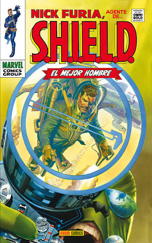 Omnigold Nick Furia Agente de SHIELD clásicos Marvel de Panini Cómics
