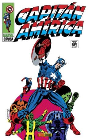 Portada Omnigold Capitán América 2 El hombre bajo la máscara de Panini Cómics