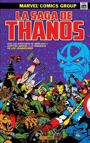 Omnigold La Saga de Thanos de Panini Cómics