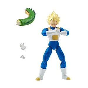 Figura de Vegeta Super Saiyan  de la línea Dragon Stars de Bandai