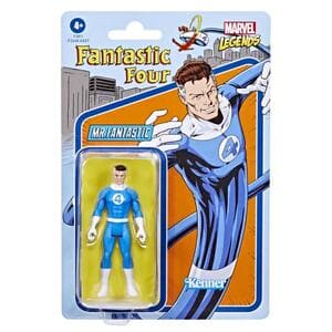 Figura Retro Mr Fantástico de 3,75 Marvel Legends Kenner Wave 5