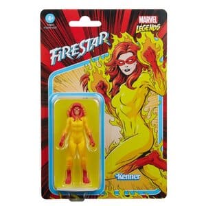 Figura Firestar Marvel Legends Retro 3,75 de Hasbro Kenner de 2022