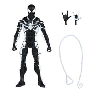 Figura Spiderman Future Foudation Stealth Suit colección 60 aniversario de Spiderman de Marvel Legends