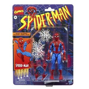 Figura Spiderman Serie Animada Marvel Legends Retro de 2022