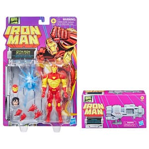 Figura Iron Man retro de Marvel Legends