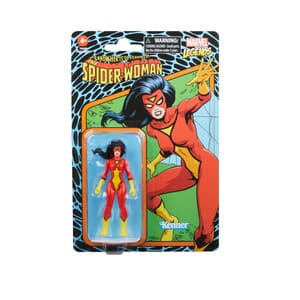 Figura Spiderwoman Marvel Legends Retro de 3,75 pulgadas