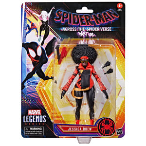 Figura Jessica Drew Spiderman Across the Spiderverse de Marvel Legends