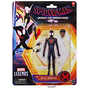 Figura Miles Morales Spiderman Across the Spiderverse de Marvel Legends