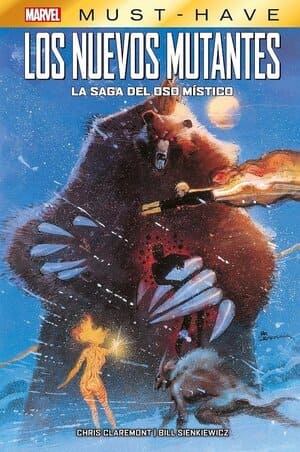 Portada Los Nuevos Mutantes La Saga del Oso Místico colección Marvel Must-Have Panini Cómics