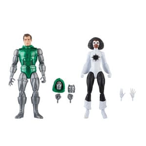 Pack Figuras Marvel Legends Vengadores 60 Aniversario Capitana Marvel y Doctor Muerte