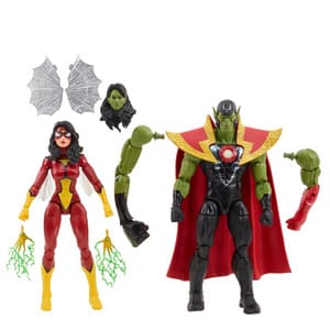 Pack Figuras Marvel Legends Vengadores 60 Aniversario Reina Skrull y el Súperskrull