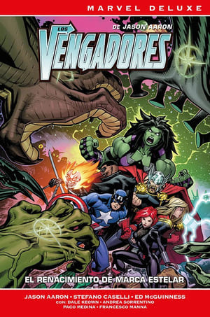 Portada Marver Deluxe Los Vengadores de Jason Aaron 3 El renacimiento de Marca Estelar de Panini Cómics