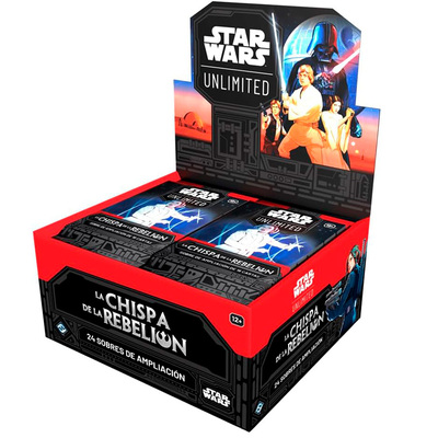 Caja Sobres Star Wars Unlimited La Chispa De La Rebelión Spark Of Rebellion