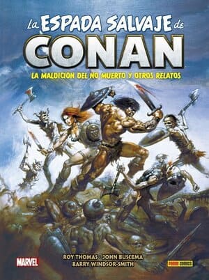 Portada Biblioteca Conan La Espada Salvaje de Conan 2 La maldición del no muerto y otros relatos de Panini Cómics