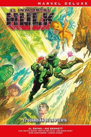 Portada Marvel Deluxe. El Inmortal Hulk 4 El guardián de la puerta de Panini Cómics