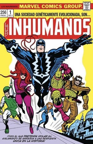 Portada Marvel Limited Edition TPB Los Inhumanos 1 de 2  de Panini Cómics
