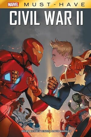 Portada Marvel Must Have Civil War II de Panini Cómics