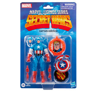 Figura Capitán América Secret Wars Marvel Legends