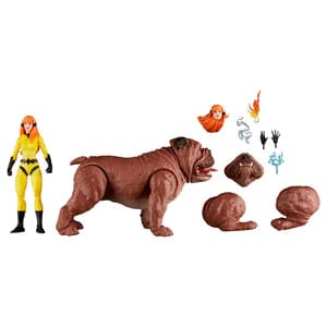 Pack figuras Marvel Legends Crystal and Lockjaw de 2024