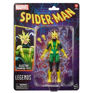 Figura Electro (Francine Frye) Marvel Legends Retro de 2025 de Hasbro
