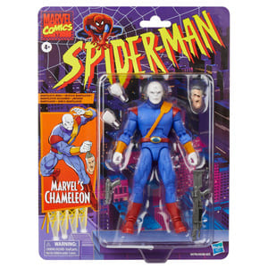 Figura Kaine Marvel Camaleón Retro de 2025 de Hasbro