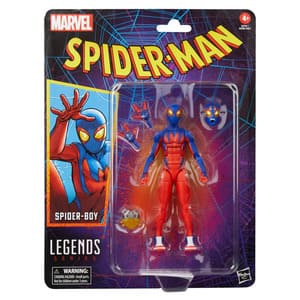 Figura Spiderboy Marvel Legends Retro de 2025 de Hasbro
