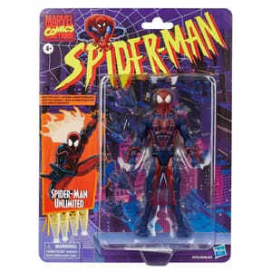 Figura Spiderman Unlimited Marvel Legends Retro de 2025 de Hasbro