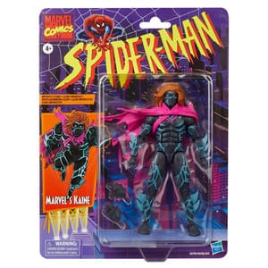 Figura Kaine Marvel Legends Retro de 2025 de Hasbro