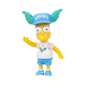 Figura Bart Campamento Krusty 2,5 pulgadas de los Simpsons de jakks Pacific