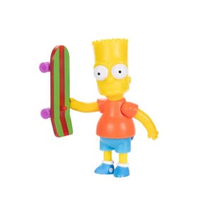 Figura Bart wave 1 2,5 pulgadas de los Simpsons de jakks Pacific