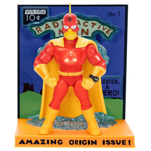 Figura Deluxe Radioactivo Man Los Simpsons Jakks Pacific 2024