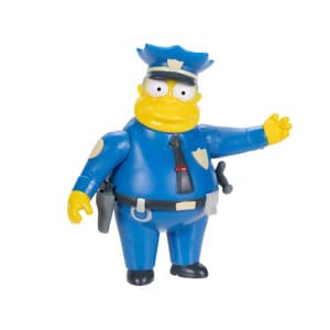 Figura Jefe Wiggum 2,5 pulgadas de los Simpsons de jakks Pacific