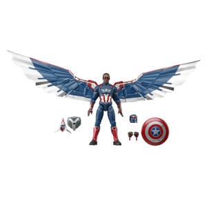 Figura Marvel Legends Deluxe Capitán América UCM Brave New World 2025 de Hasbro