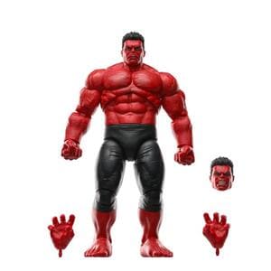 Figura Marvel Legends Deluxe Red Hulk UCM Brave New World 2025 de Hasbro