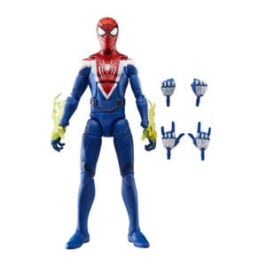 Figura Marvel Legends Series Gamerverse Miles Morales, traje mejorado