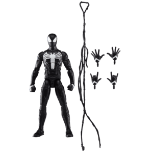 Figura Marvel Legends Series Gamerverse Peter Parker traje negro