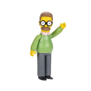 Figura Ned Flanders 2,5 pulgadas de los Simpsons de jakks Pacific
