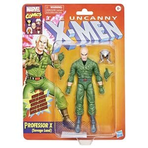 Figura Profesor X Savage Land Marvel Legends Retro 2025 de Hasbro