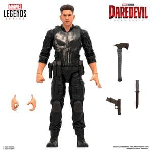 Figura Punisher Daredevil Born Again de Marvel Legends
