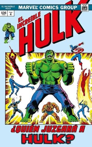 Omnigold El Increíble Hulk 4  ¿Quién Juzgará a Hulk? de Panini Cómics