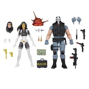 Pack figuras Marvel Legends Madame Masque y Crossbones