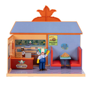 Playset Krastyburger  Los Simpsons Jakks Pacific 2025