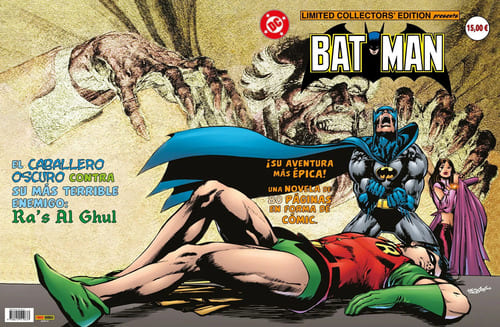 portada Batman La Saga de Ra's Al Ghul Edición DC facsímil de Panini Cómics
