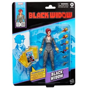 Figura Viuda Negra Mini Comic wave 2 de Marvbel Legends 2025
