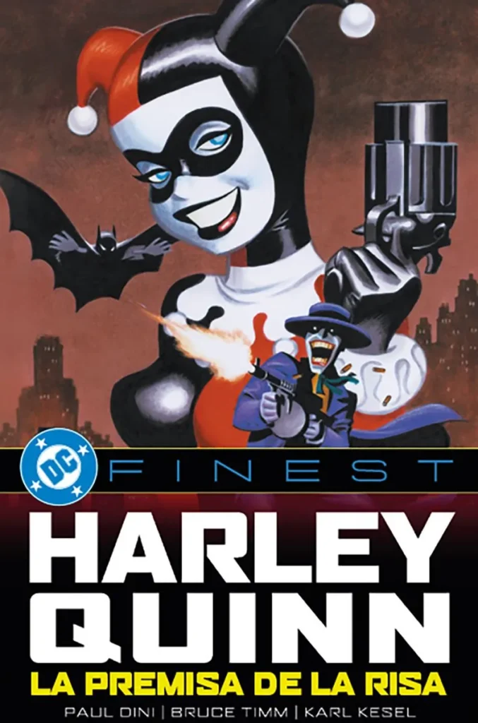 Portada DC Finest. Harley Quinn La premisa de la risa de Panini Cómics