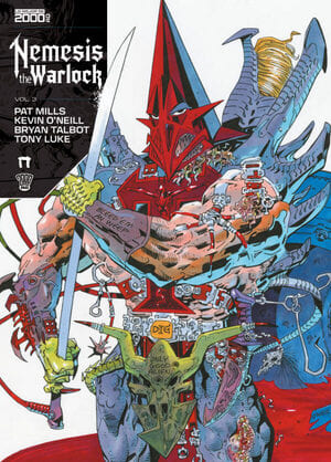 Nemesis the Warlock 3 colección lo mejor de 2000AD línea Albión de Dolmen Editorial